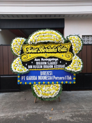 Papan Bunga Duka di Rimbo Ulu