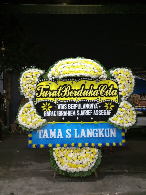 Papan Bunga Duka di Rimbo Ulu