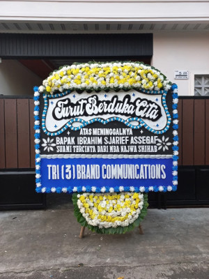Papan Bunga Duka di Rimbo Ulu